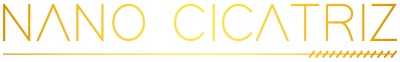 Nano Cicatriz logo (dourado)